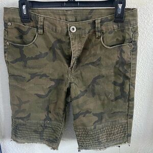 Camo Cargo Shorts